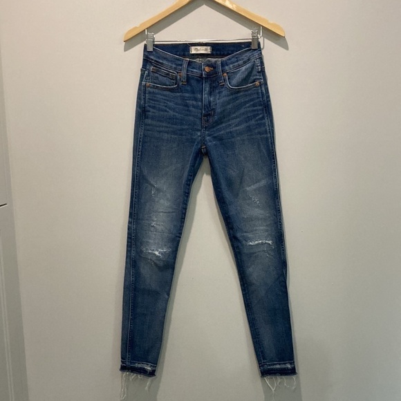 Madewell 9’ High Rise Skinny Jeans Size 26 - Picture 6 of 17